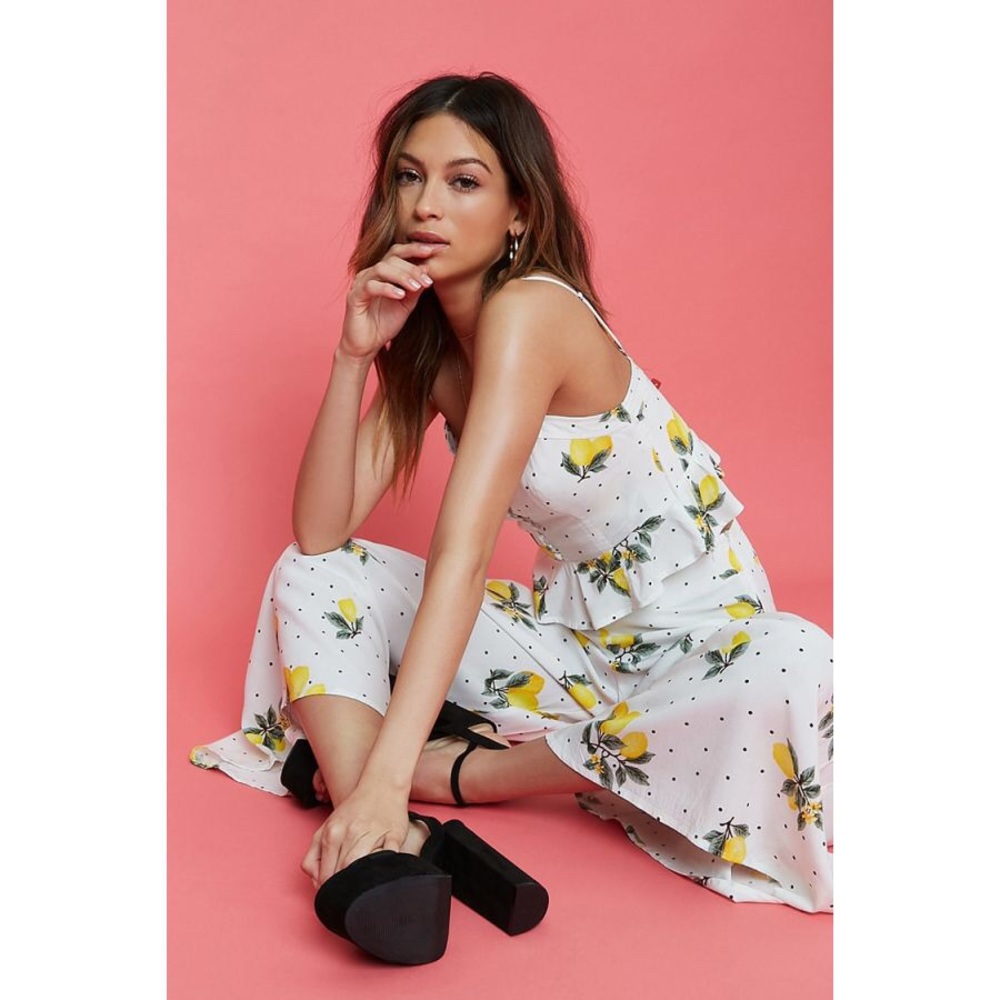 Lemon Print Cami - Picture 2 of 3